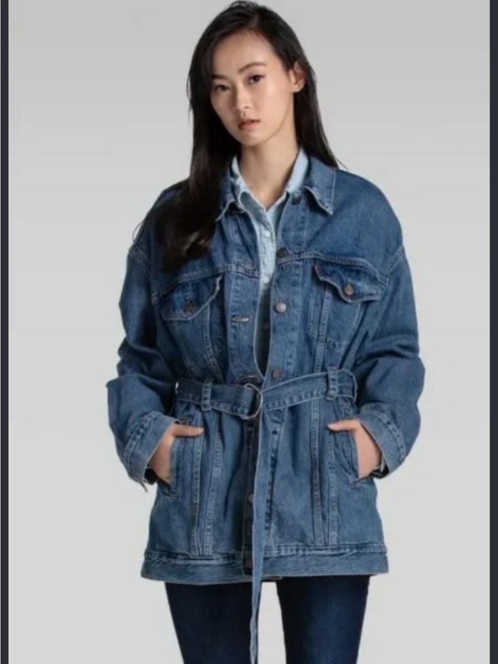 Levi’s belted jacket size xl